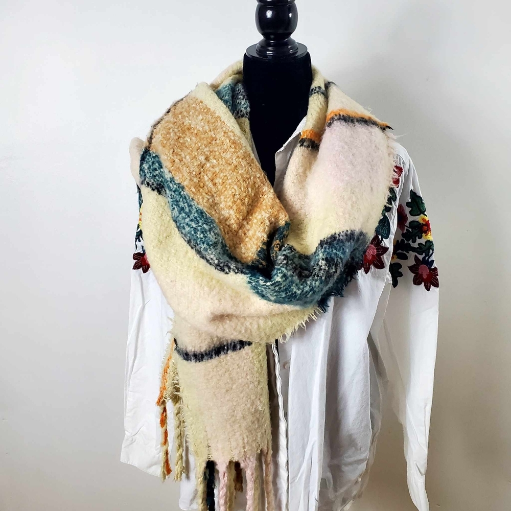 Steve Madden Plaid Blanket Wrap Pick Color
